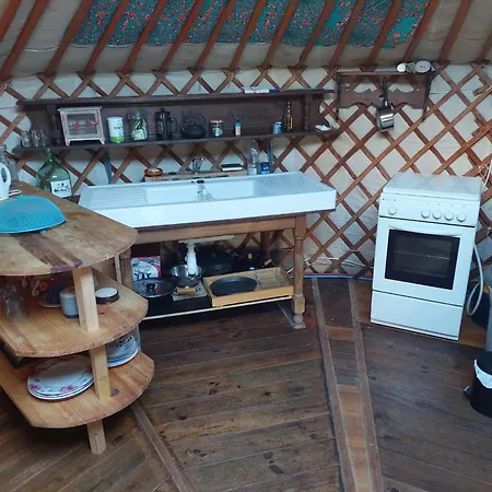 La Yourte Au Coeur De La Normandie Lyxtält Boudeville