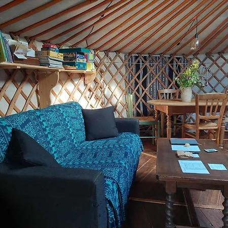 La Yourte Au Coeur De La Normandie Lyxtält Boudeville