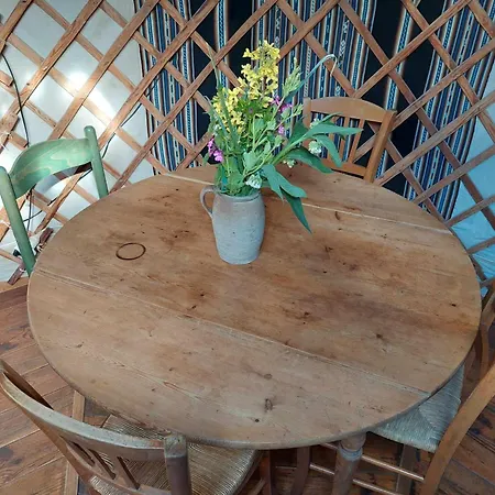 La Yourte Au Coeur De La Normandie Lyxtält *